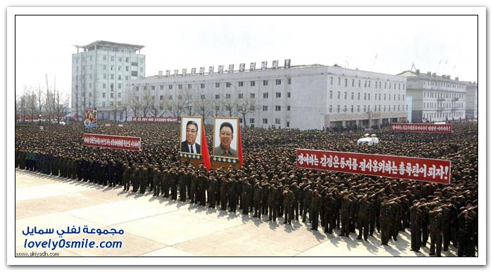 كوريا الشمالية تستعد للحرب
