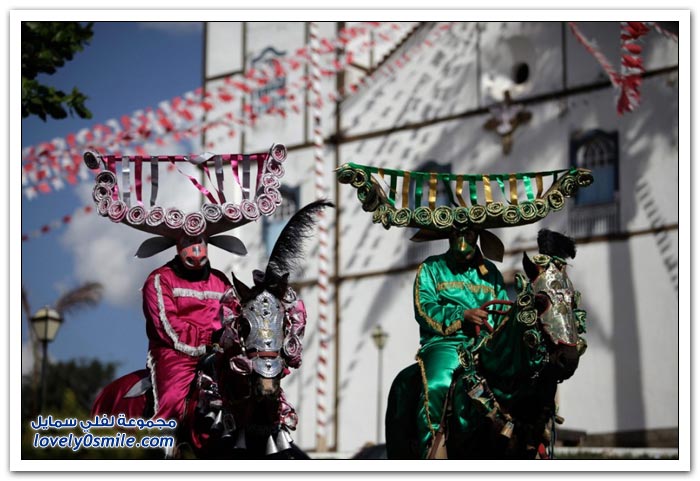 مهرجان Cavalhadas في البرازيل