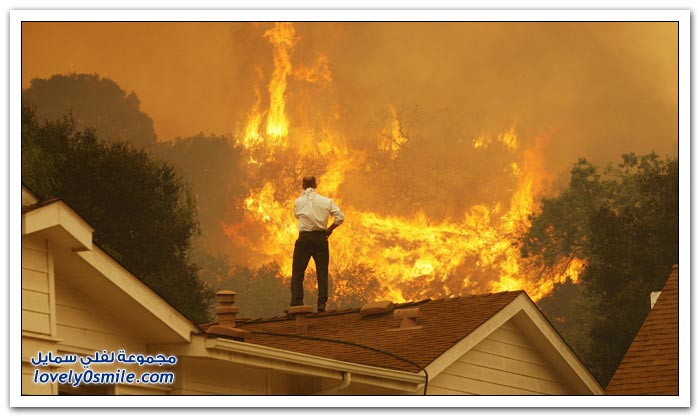 حرائق الغابات في ولاية كاليفورنيا