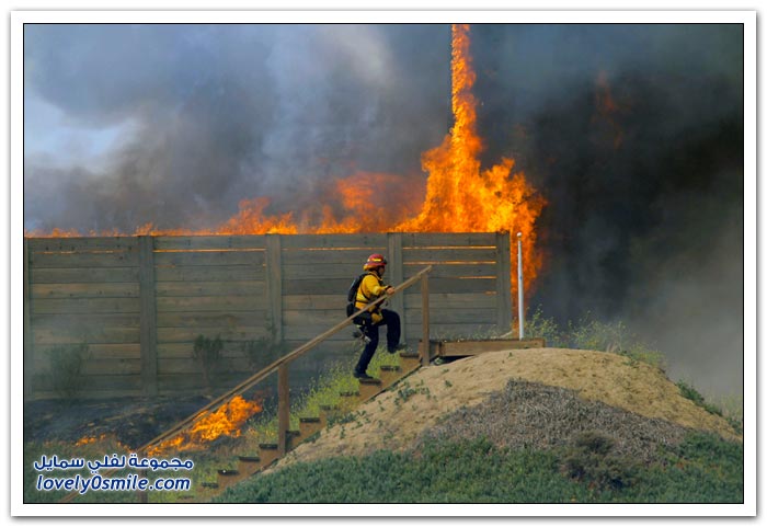 حرائق الغابات في ولاية كاليفورنيا