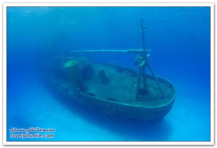 حطام السفن في جزر كايمان