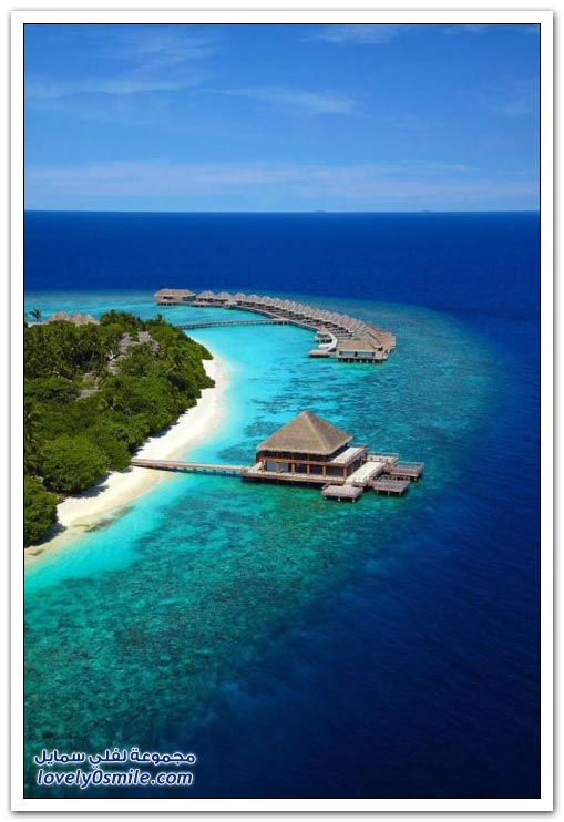 منتجع في جزيرة با أتول في المالديف