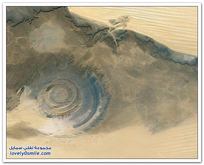 صور الصحراء من الفضاء