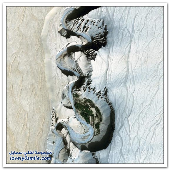 صور الصحراء من الفضاء