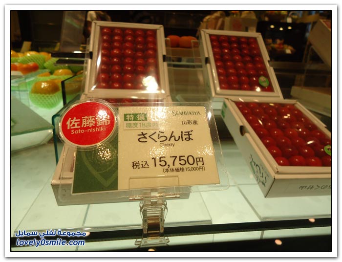 أفخم متجر في العالم لبيع الفواكه باليابان