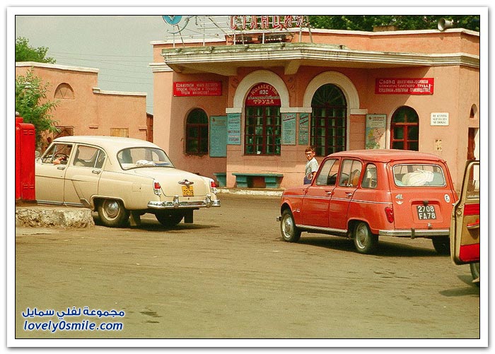محطات الغاز أيام الاتحاد السوفيتي