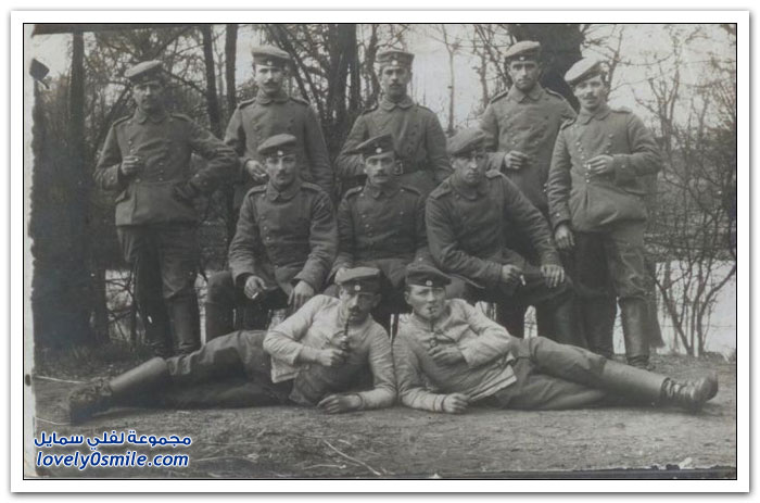 الجنود الألمان خلال الحرب العالمية الأولى