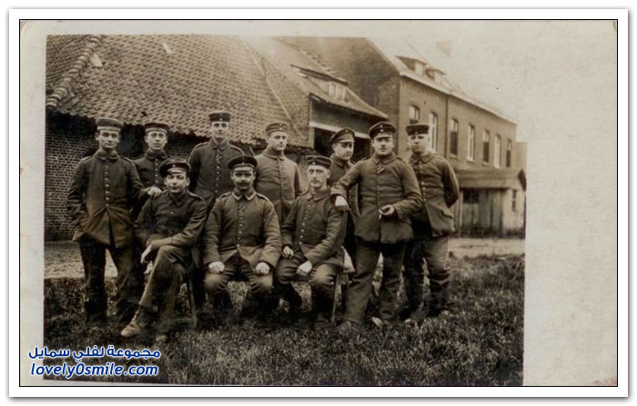 الجنود الألمان خلال الحرب العالمية الأولى