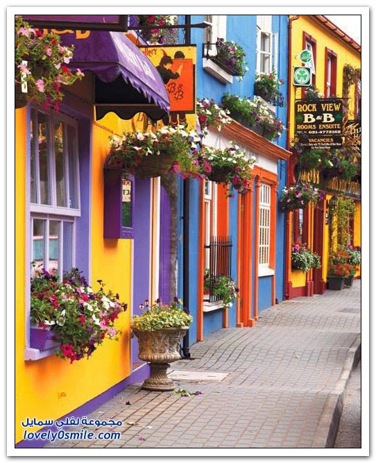 كينسالي قرية الصيد الملونة في إيرلندا