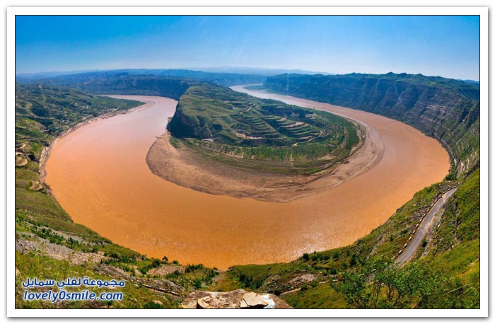 النهر الأصفر ثاني أكبر نهر في الصين