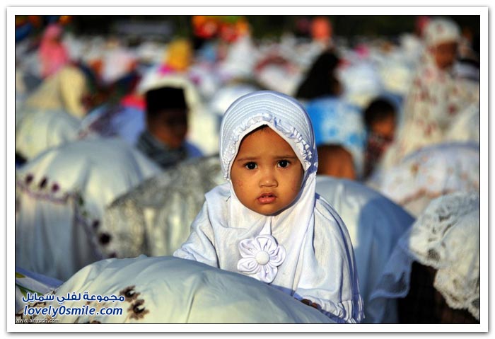 العيد في وجوه الأطفال