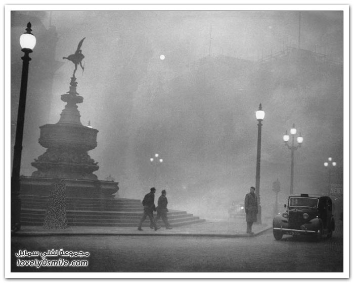 الضباب في لندن عام 1952م
