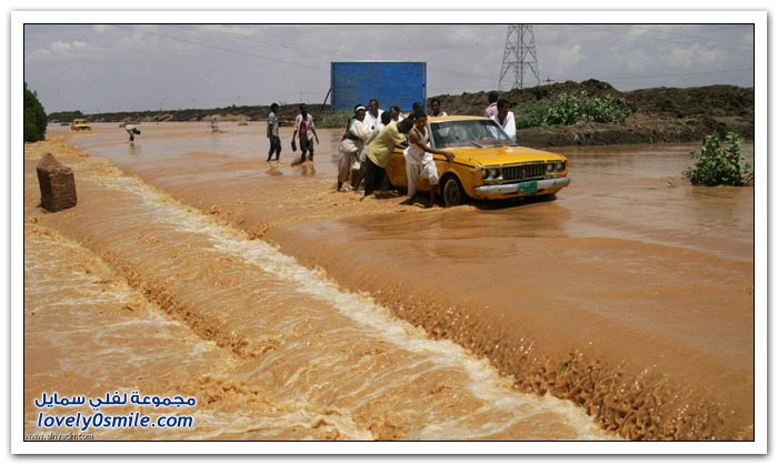 السيول تجتاح السودان