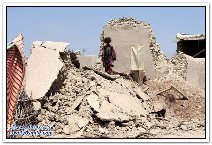 صور من الدمار الذي خلفه زلزال باكستان