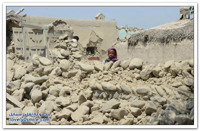 صور من الدمار الذي خلفه زلزال باكستان