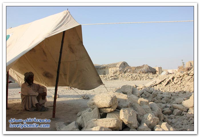صور من الدمار الذي خلفه زلزال باكستان