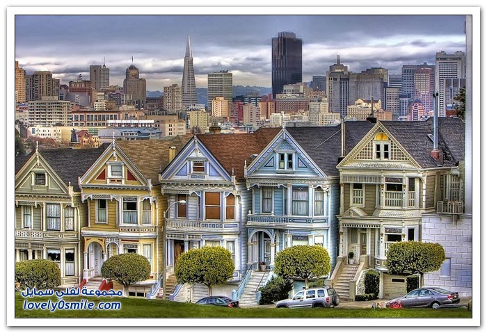 المنازل الفيكتورية في سان فرانسيسكو