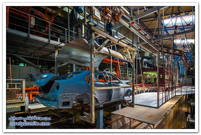 مصنع تجميع سيارات ليفان الصينية في روسيا