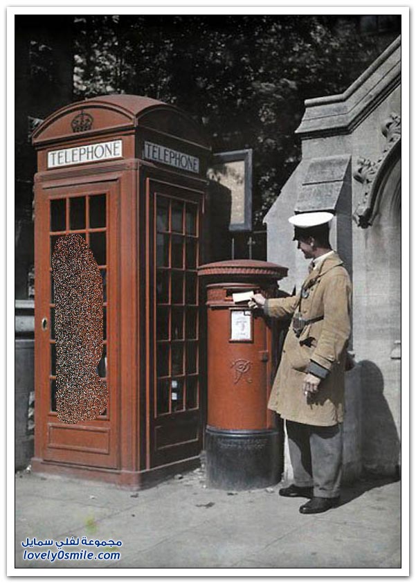 إنجلترا عام 1928 بالألوان