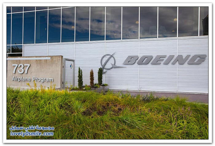 صور من مصنع بوينغ للطائرات