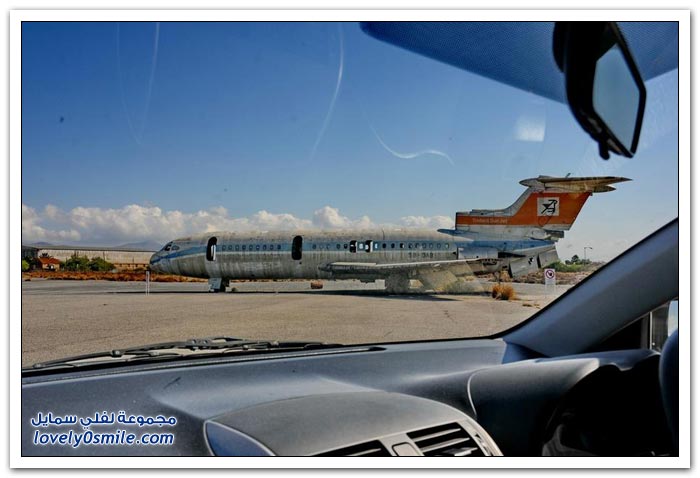 مطار نيقوسيا المهجور في قبرص