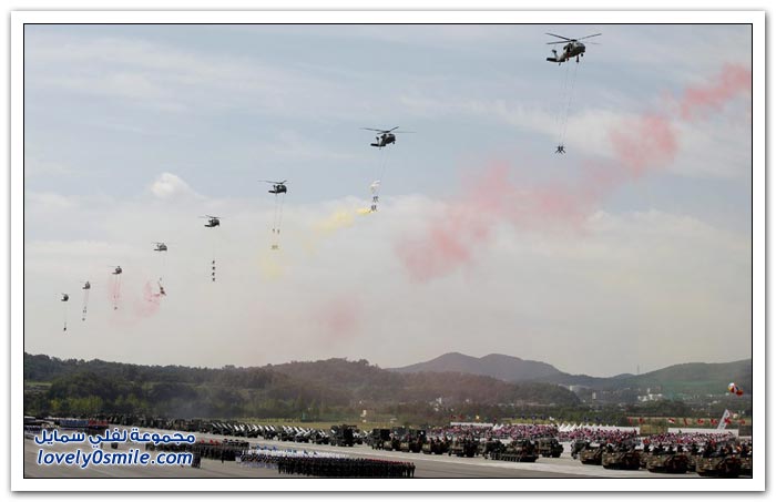 أكبر عرض عسكري لكورية الجنوبية على مدى السنوات ال 10 الماضية