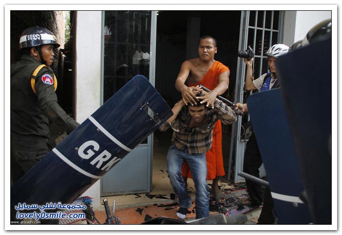 احتجاجات كمبودية