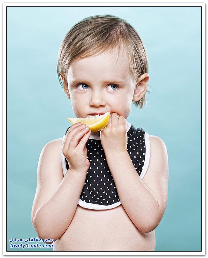 الأطفال والليمون