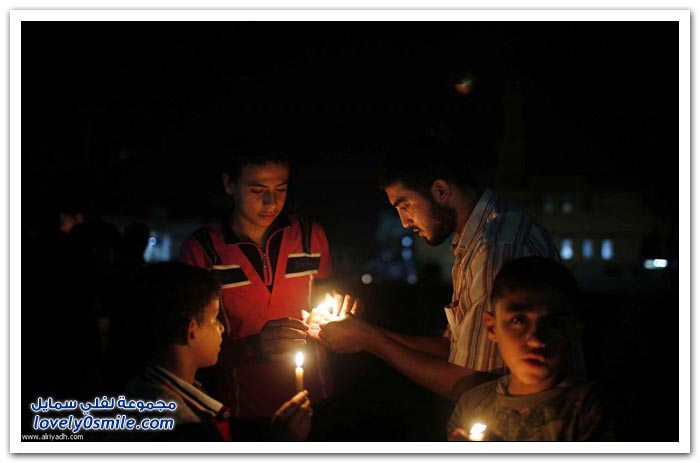 غزة تعيش في الظلام