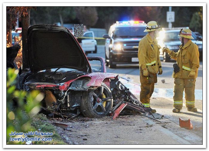 بطل أفلام السرعة بول ووكر يموت بحادث سيارة