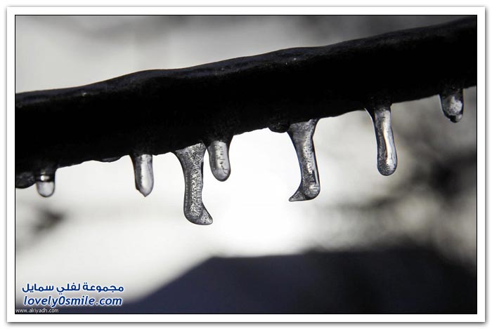 تجمد الأمطار بكندا