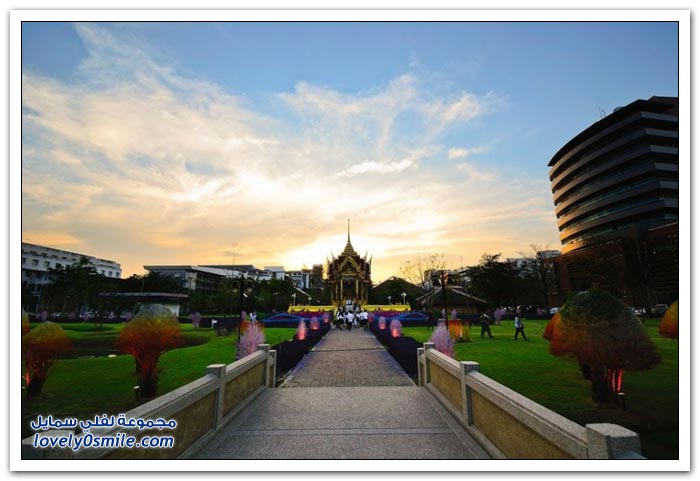 الحرم الجامعي في أحد جامعات في تايلاند