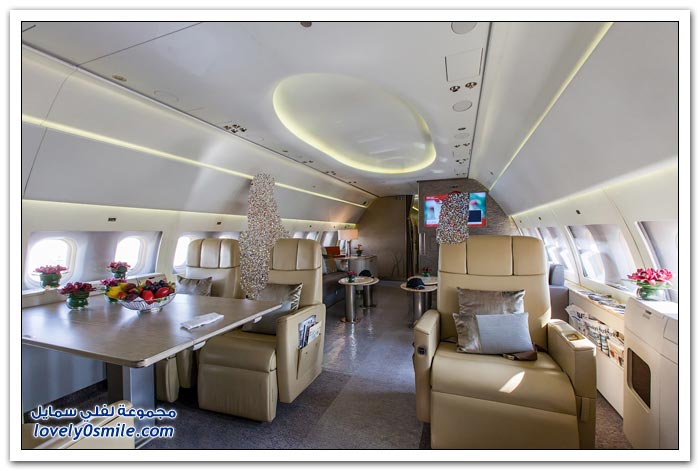 طائرة رجال الأعمال الخاصة بطيران الإمارات