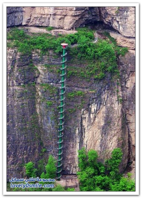 أعلى درج حلزوني في الصين