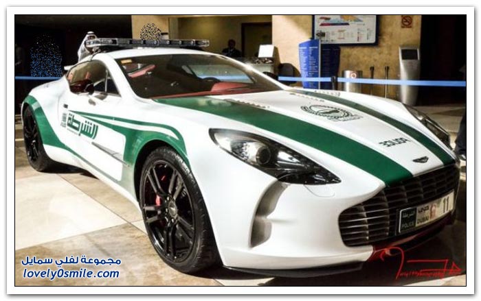 أغلى سيارات شرطة في العالم في مدينة دبي