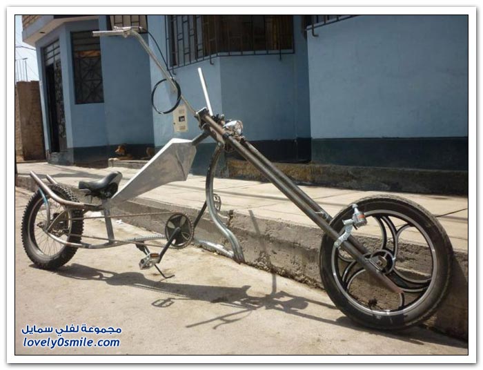 دراجات هوائية عجيبة وغريبة الشكل