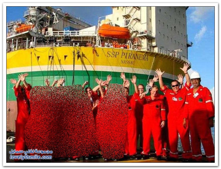 بناء منصة نفطية