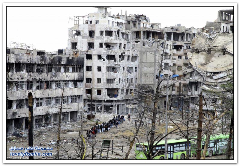 حمص بعد ثلاثة أعوام من الحرب