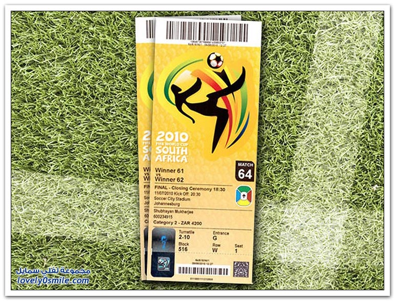 كيفية تغير تصميم تذاكر كأس العالم من 1930-2014م؟