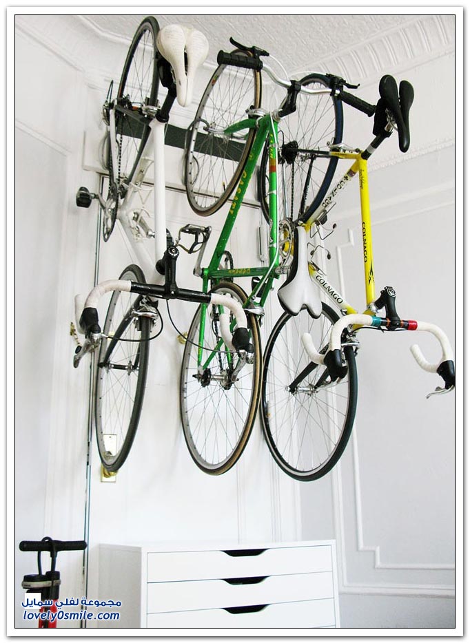 كيفية الحفاظ على الدراجة في المنزل