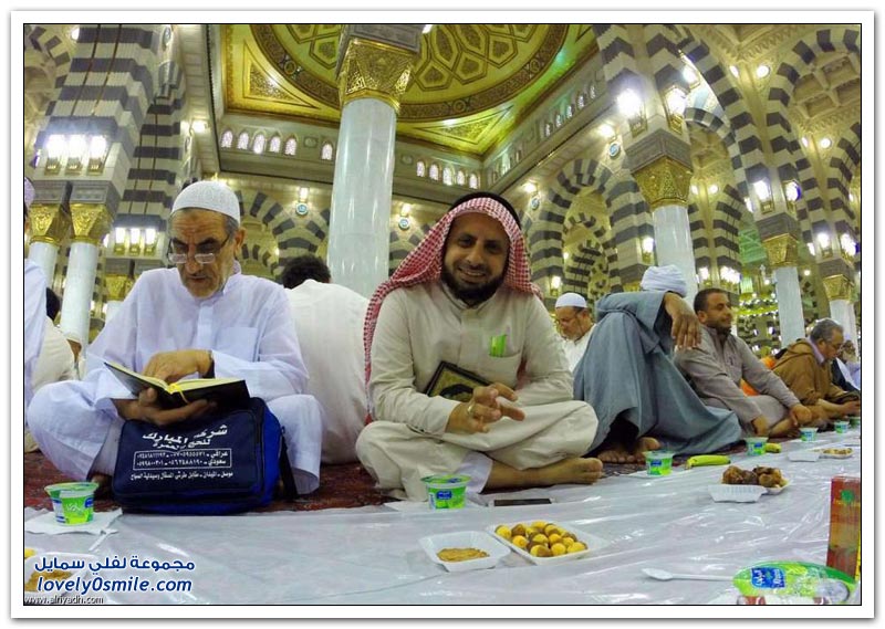 السفر الرمضانية بالمسجد النبوي