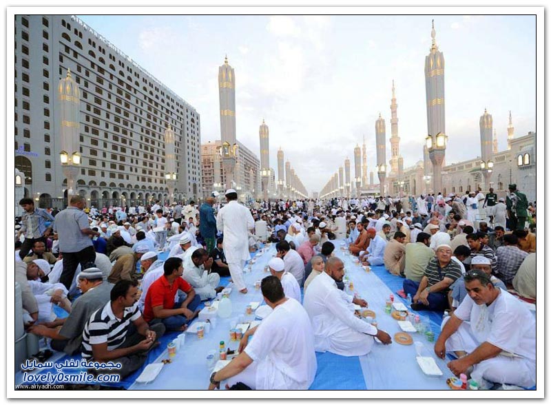 السفر الرمضانية بالمسجد النبوي