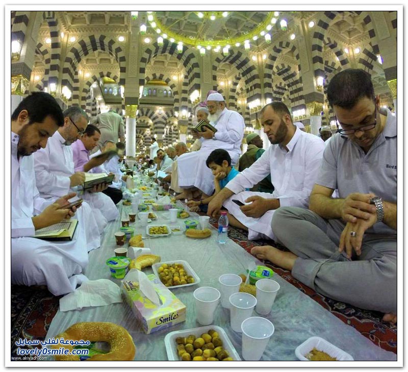 السفر الرمضانية بالمسجد النبوي