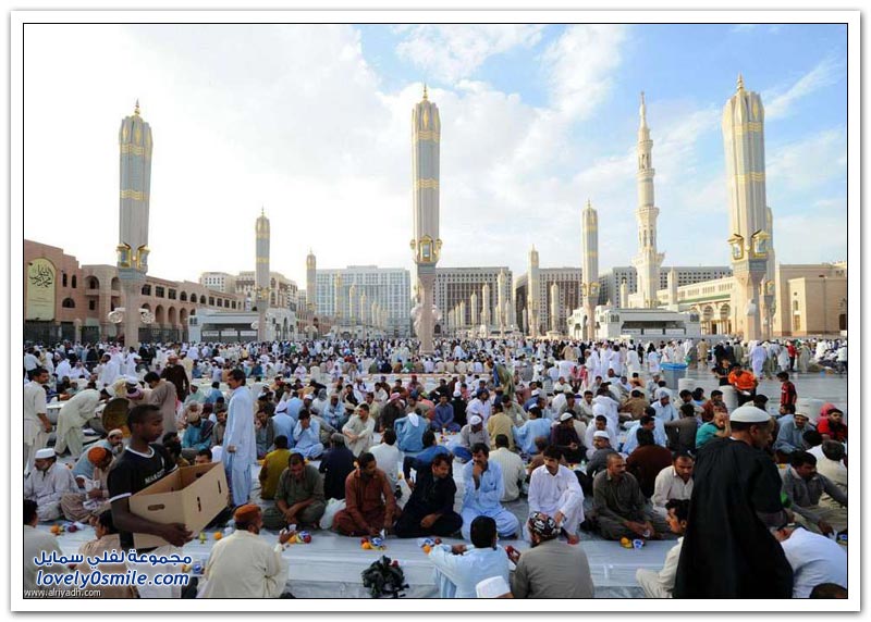السفر الرمضانية بالمسجد النبوي