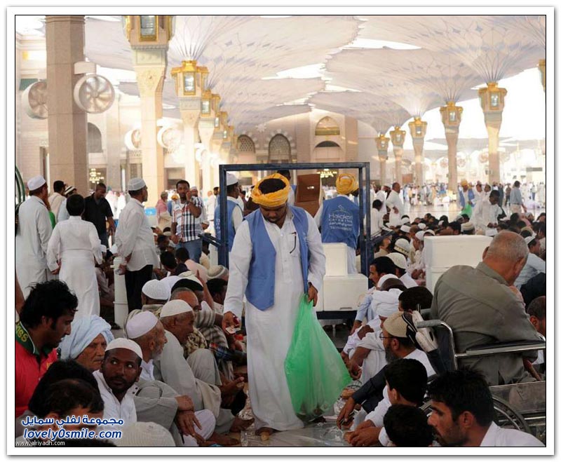 السفر الرمضانية بالمسجد النبوي