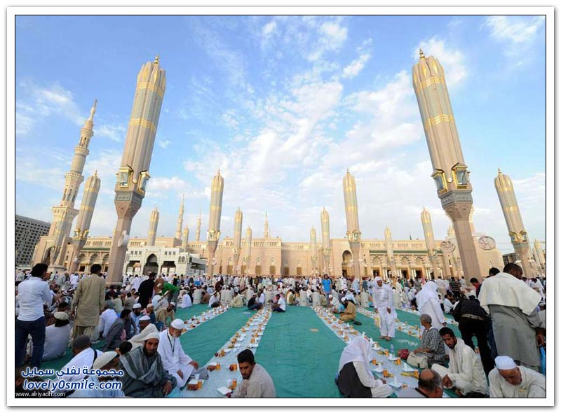السفر الرمضانية بالمسجد النبوي