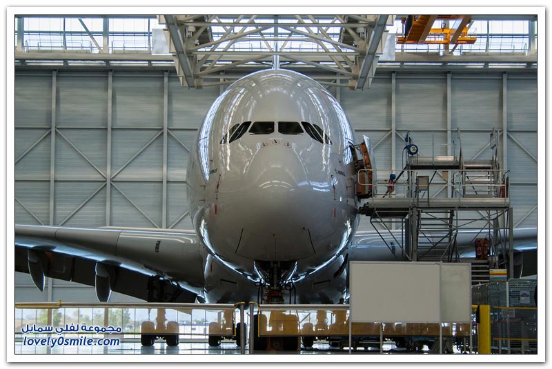 أكبر طائرة ركاب في العالم A380 ايرباص