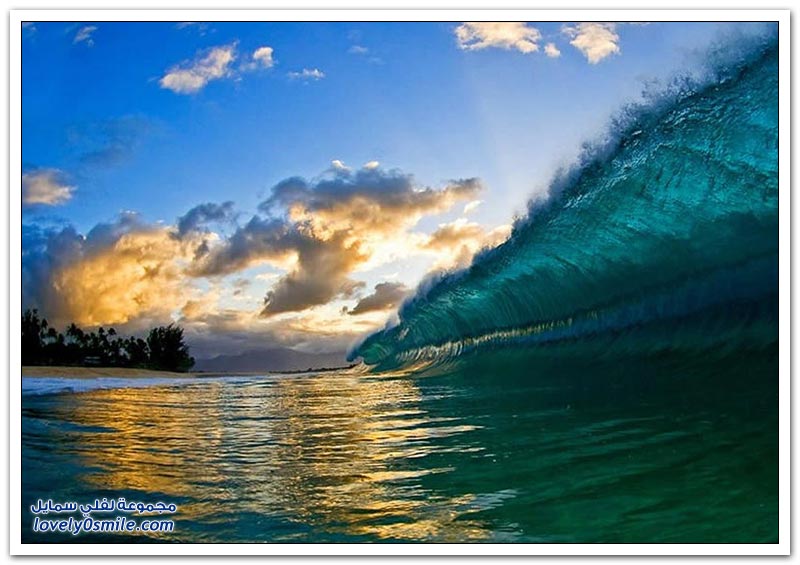 أفضل الصور لموجات البحر في هاواي من المصور كلارك ليتل