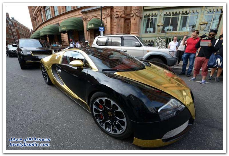 سيارات أغنياء العرب في شوارع لندن