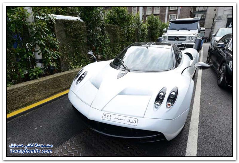سيارات أغنياء العرب في شوارع لندن